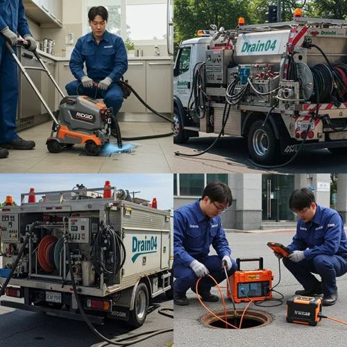 하남시 하수도 배수구 뚫음 묵은 때까지