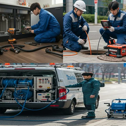 하남시 하수도 배수구 뚫음 묵은 때까지