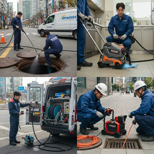 성남시 싱크대 하수구 막힘 뚫음 뻥 뚫리는 기분