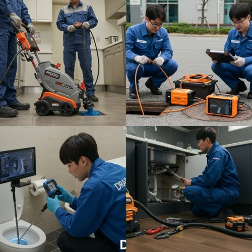 안성시 하수도 배수구 뚫음 확실한 통수