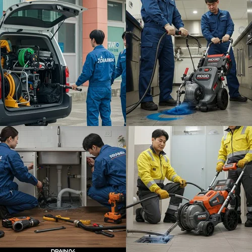 안성시 하수도 배수구 뚫음 확실한 통수