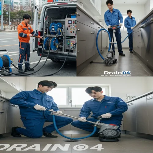 부천시 하수도 배수구 뚫음 스트레스까지