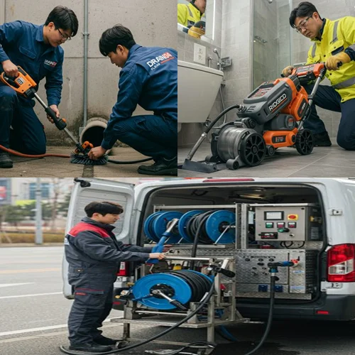 이천 하수도 배수구 뚫음 고민 해결사