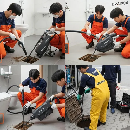 안성시 하수구 막힘 업체 시원하게