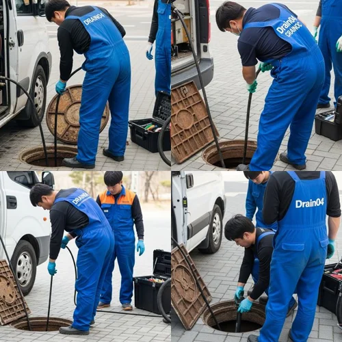 화성시 하수구 막힘 업체 시원한 물줄기