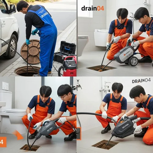 안양 하수구 막힘 업체 막힌 곳 없이