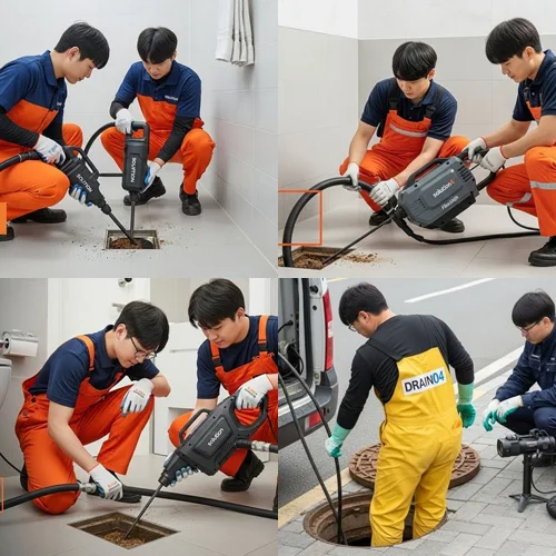 안양 하수구 막힘 업체 막힌 곳 없이