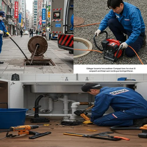 인천 하수구 막힘 업체 꽉 막힌 운