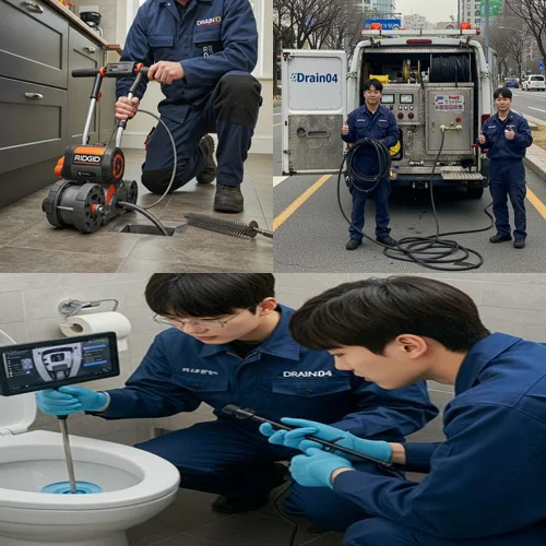 평택 하수도 배수구 뚫음 시원한 통수