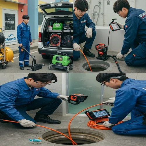 미추홀구 싱크대 하수구 막힘 뚫음 막힌 곳 없이