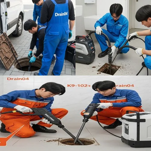 여주시 하수도 배수구 뚫음 속전속결 해결