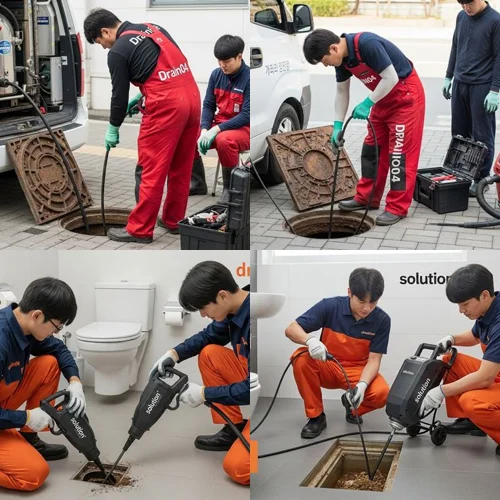 여주시 하수도 배수구 뚫음 속전속결 해결