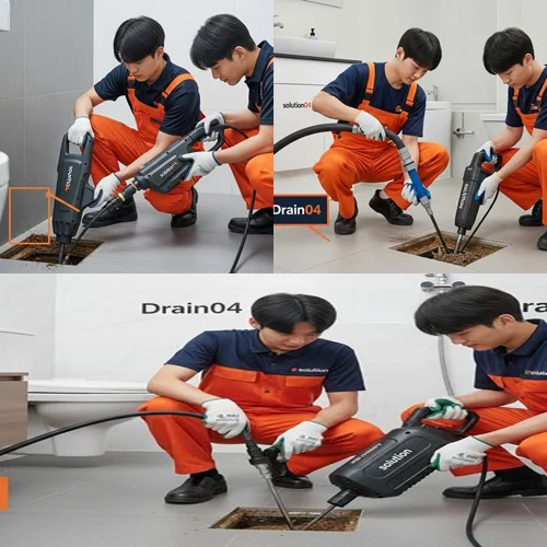 성남시 하수도 배수구 뚫음 시원한 물줄기