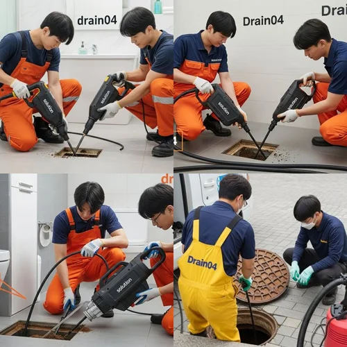 용산 하수도 배수구 뚫음 통쾌한 해결