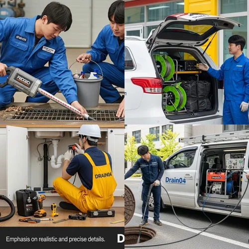 구리 하수구 뚫음 구리시장 하수구