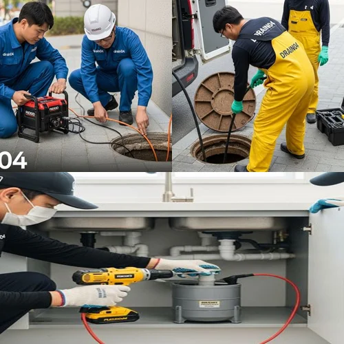 구리 하수구 뚫음 구리시장 하수구