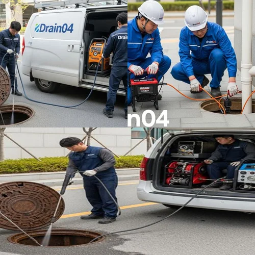 안양시 하수 도막힘 평촌 아파트