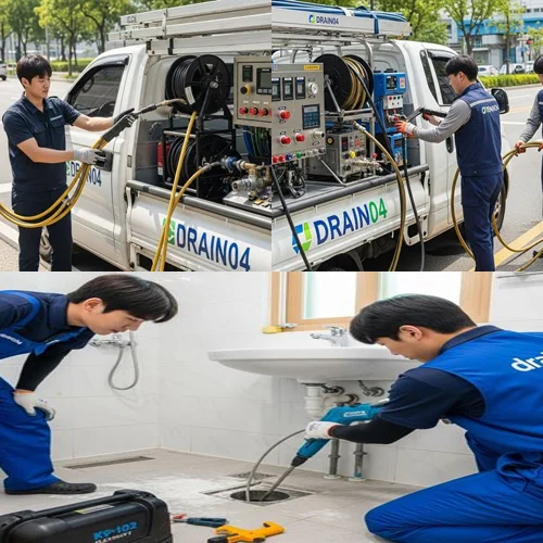 안양시 하수 도막힘 평촌 아파트