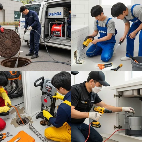 안양시 하수 도막힘 평촌 아파트