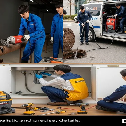 안양 하수구 뚫음 범계역 상가