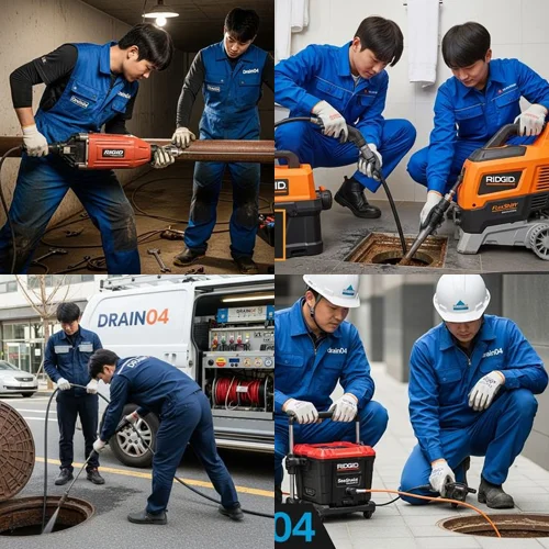 안양시 하수 도막힘 평촌 아파트