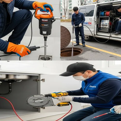 포천 하수 도막힘 송우리 공장