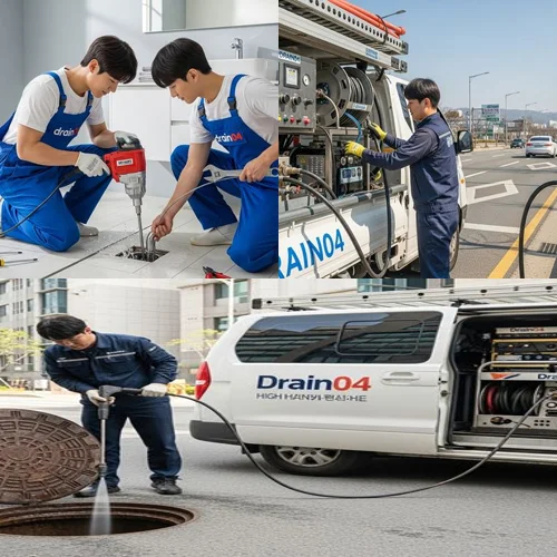 포천 하수 도막힘 송우리 공장