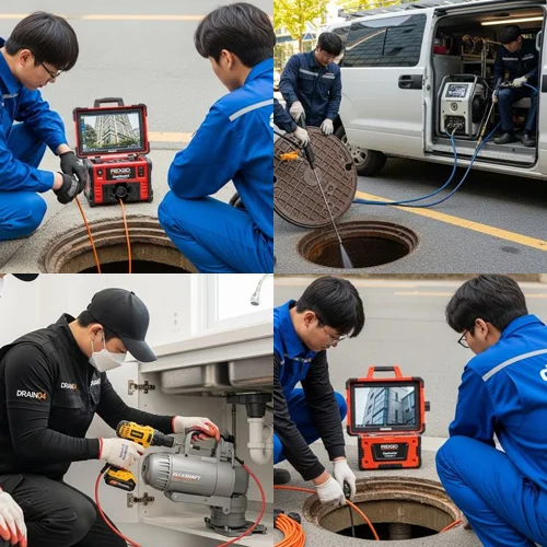 포천 하수 도막힘 송우리 공장