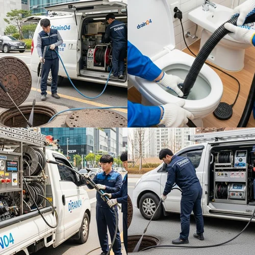 김포시 하수구막힘 구래동 식당