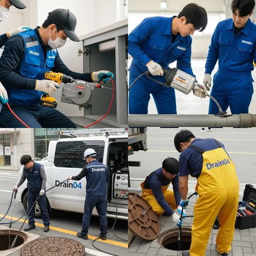 김포시 하수구막힘 구래동 식당