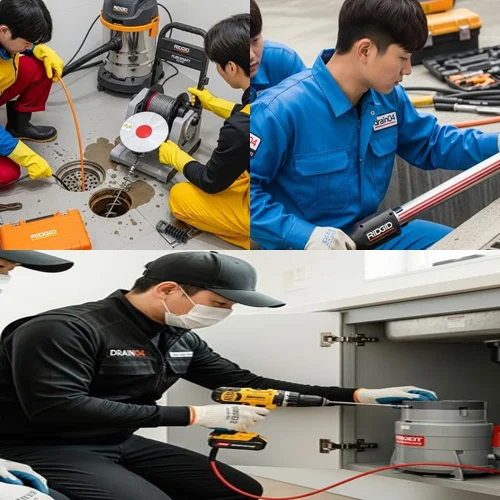 안성시 오수관 배관 막힘 공도읍 공장