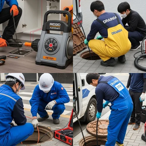 권선구 오수관 배관 막힘 호매실 아파트