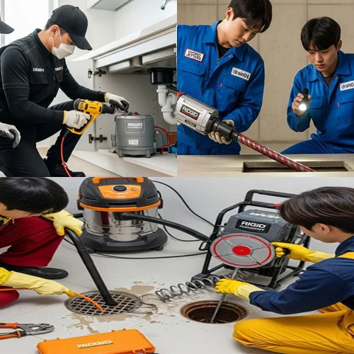 권선구 오수관 배관 막힘 호매실 아파트