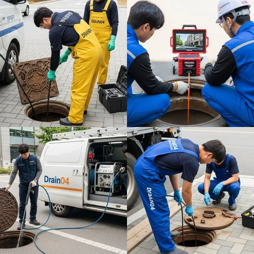 수원시 싱크대막힘 인계동 식당