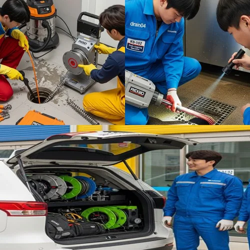 수원시 싱크대막힘 인계동 식당