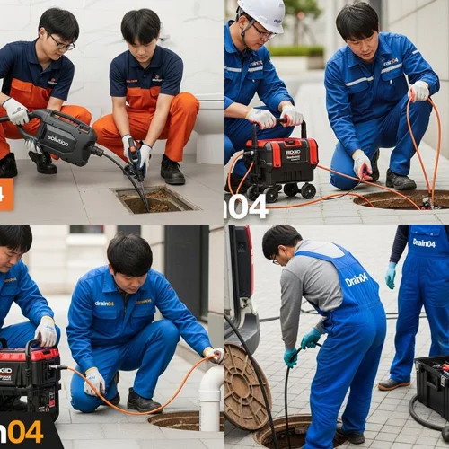 수원시 오수관 배관 막힘 영통구청 인근