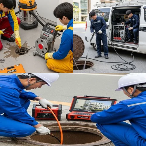 안산시 오수관 배관 막힘 반월공단