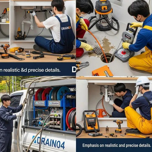 안산시 오수관 배관 막힘 반월공단