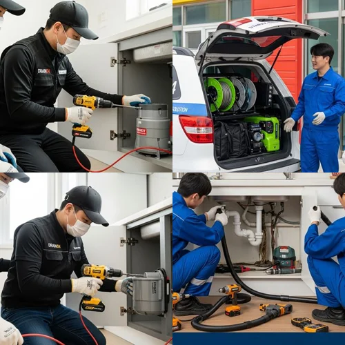 마포구 하수구막힘 홍대거리 식당