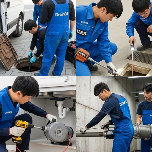 광명 오수관 배관 막힘 광명사거리