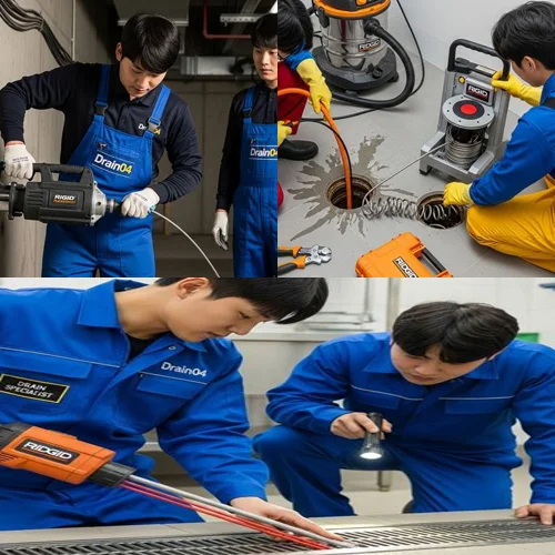 마포구 하수구 뚫음 합정동 카페