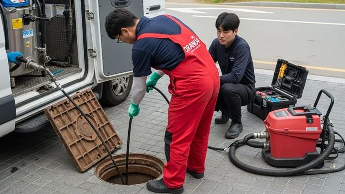 노원구 오수관 배관 막힘 공릉동 원룸