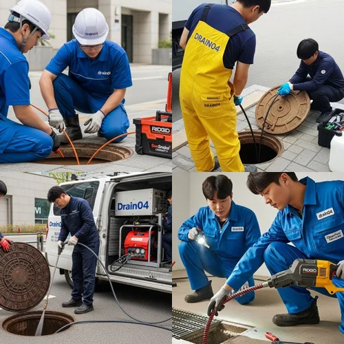 화성시 하수구 뚫음 동탄 신도시