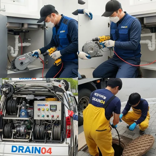 화성시 하수구 뚫음 동탄 신도시