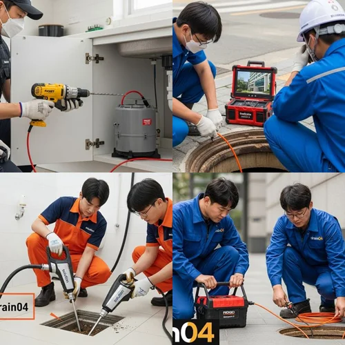 남양주 하수구 뚫음 진접읍 주택