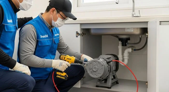 중랑구 하수구막힘 면목동 시장