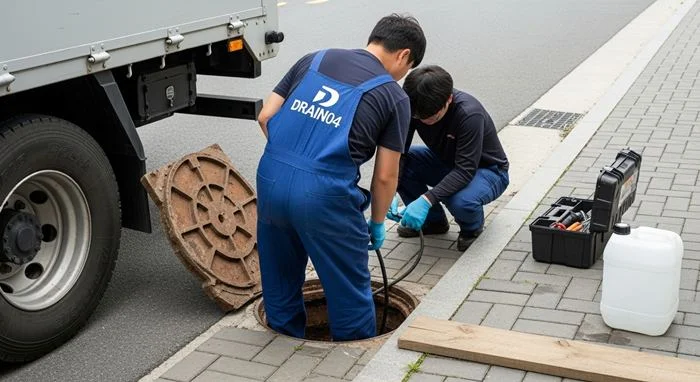 부천 오수관 배관 막힘 송내역 인근