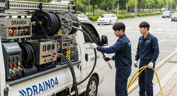 부천 오수관 배관 막힘 송내역 인근