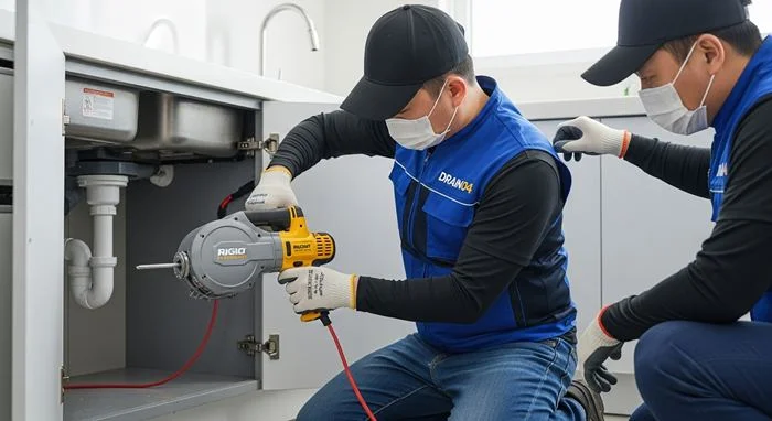 구리 싱크대막힘 갈매동 아파트