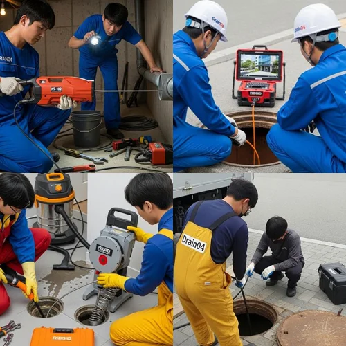 안산시 싱크대막힘 중앙동 상가